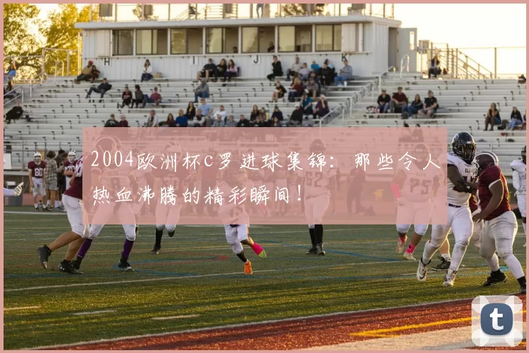 2004欧洲杯c罗进球集锦：那些令人热血沸腾的精彩瞬间！
