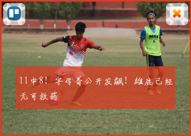 11中8！字母哥公开发飙！雄鹿已经无可救药