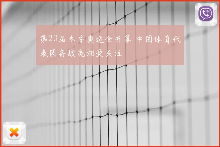 第23届冬季奥运会开幕 中国体育代表团备战亮相受关注